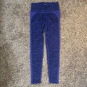 Peloton Textured Purple Leggings